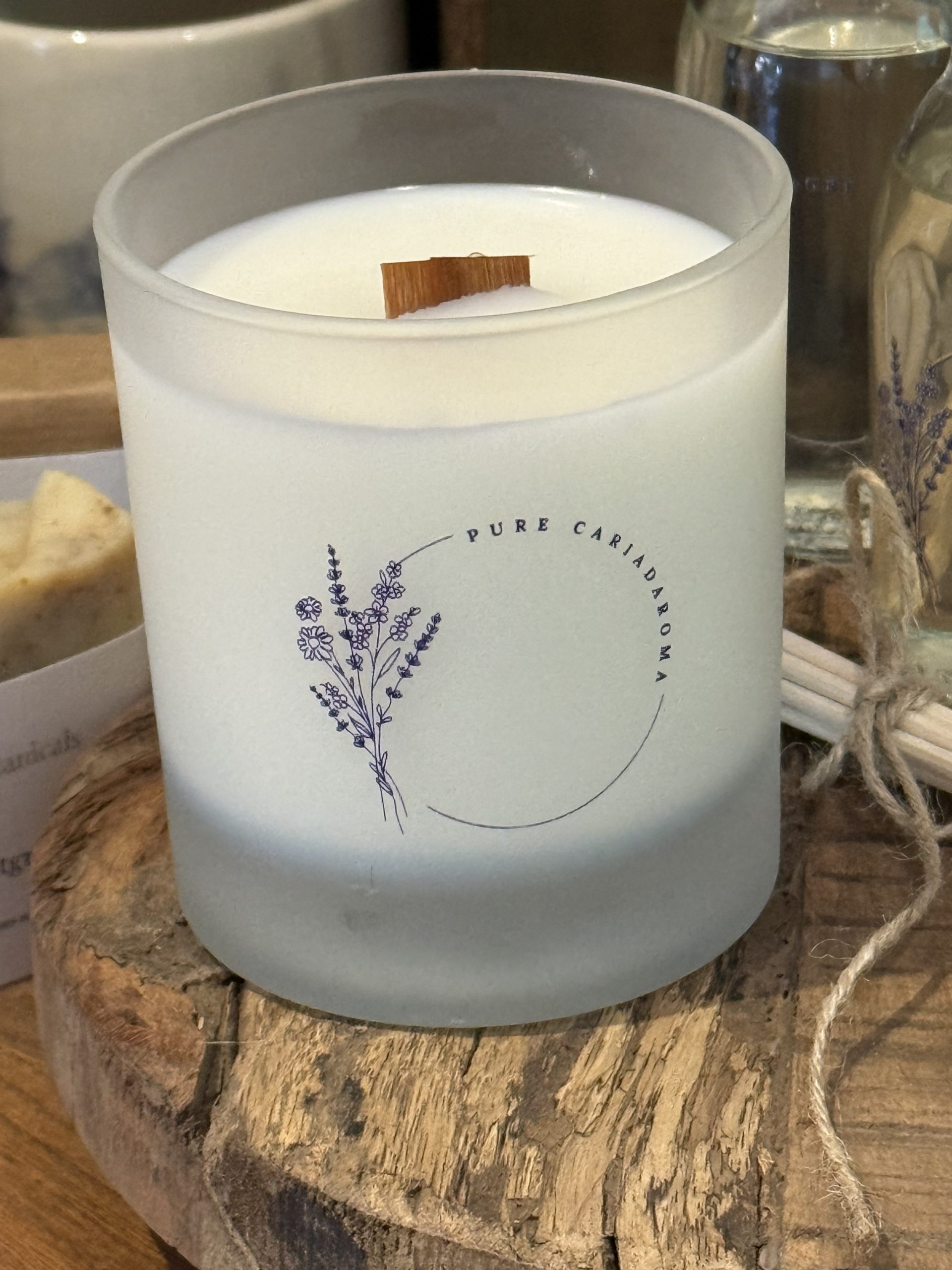 pure cariad candles and diffusers pure essential oils pure soy wax clean diffuser base natural wood wick rattan reeds